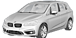 BMW F45 U1880 Fault Code